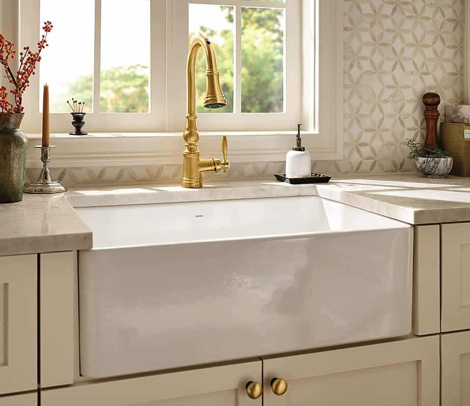 fireclay sink protection