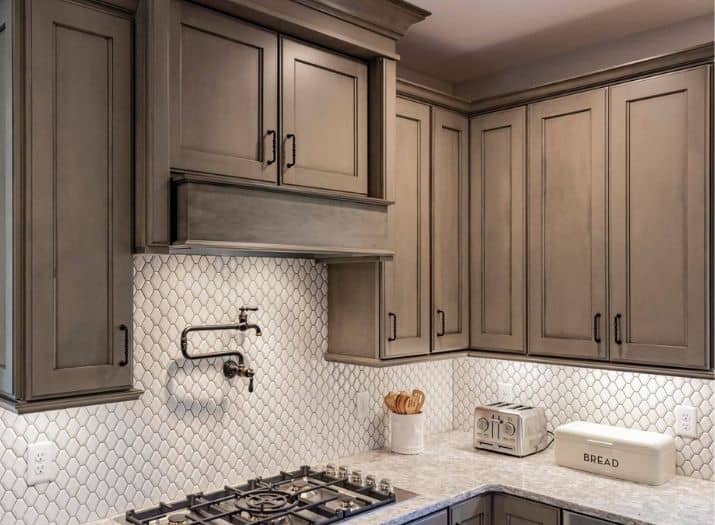 alternatives to all white kitchen cabinets