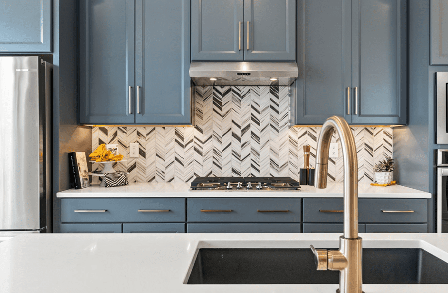 alternatives to all white kitchen cabinets