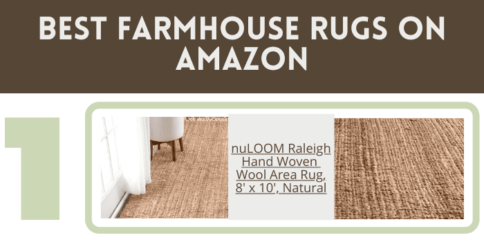 best farmhouse rugs