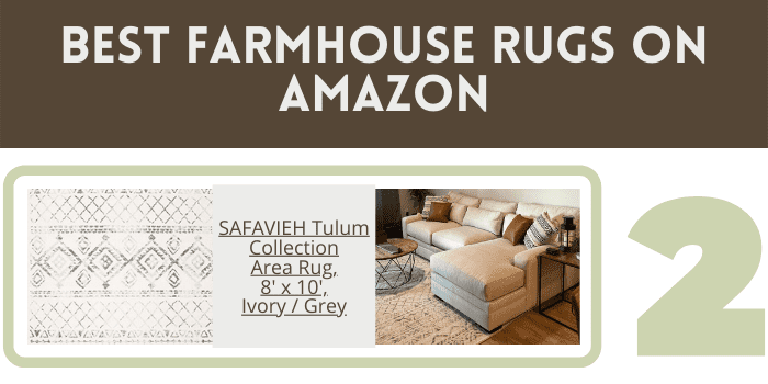 best farmhouse rugs