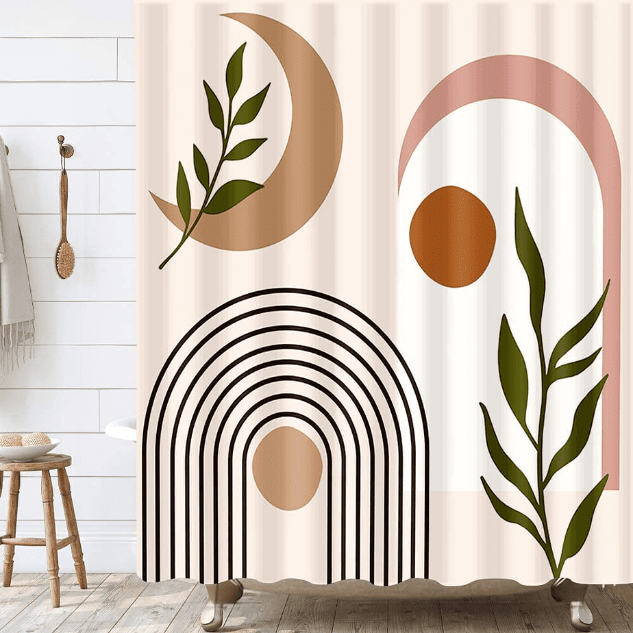 boho shower curtain