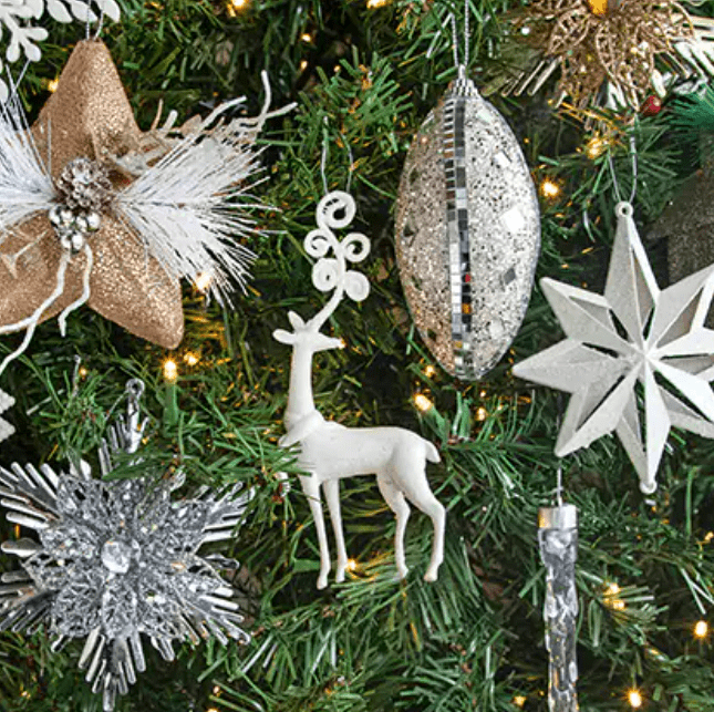 Budget Christmas Ornaments - Dollar Tree