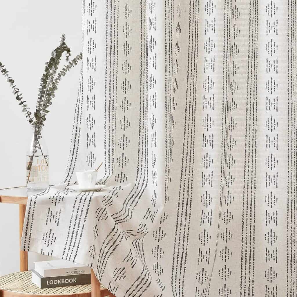 best boho curtains 