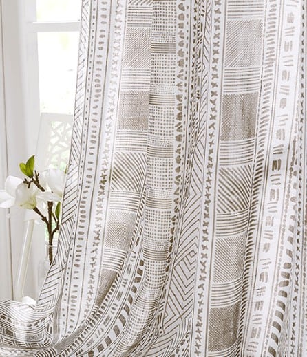 boho curtains 